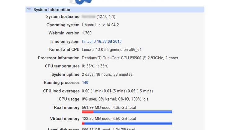 Инсталиране на Webmin на Ubuntu 14.04